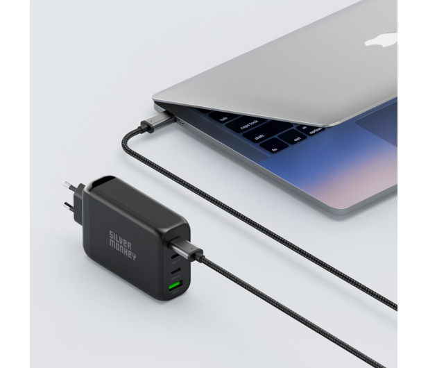 SILVER MONKEY sieciowa GaN 200W USB-C PD + USB 3.0 QC B - 1097686 - zdjęcie 6